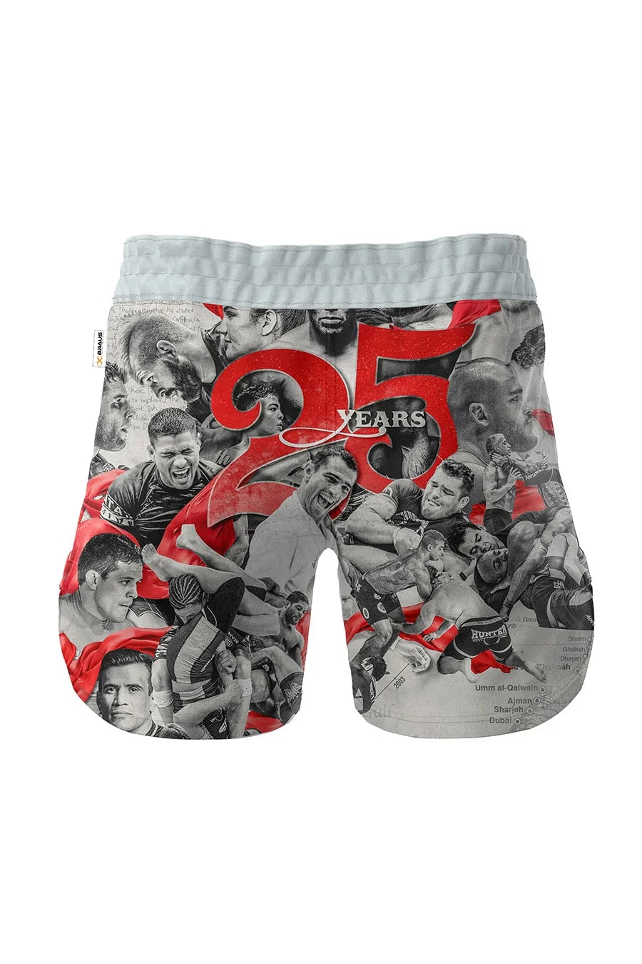 ADCC 25 Years No Gi Shorts Grey – Edición Conmemorativa