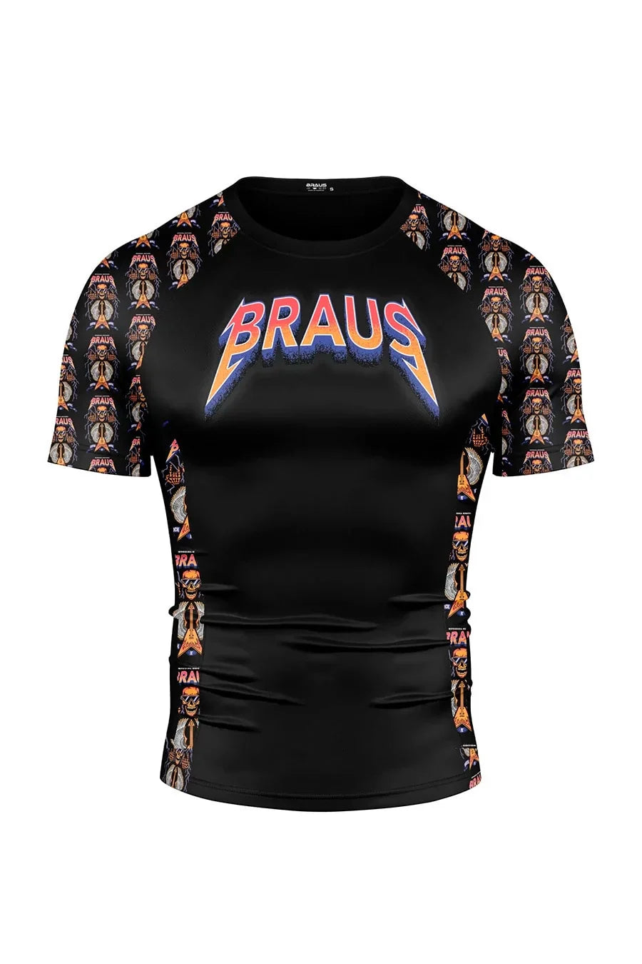 Rash Guard Rock and Roll Manga Corta