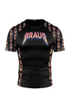 Rash Guard Rock and Roll Manga Corta