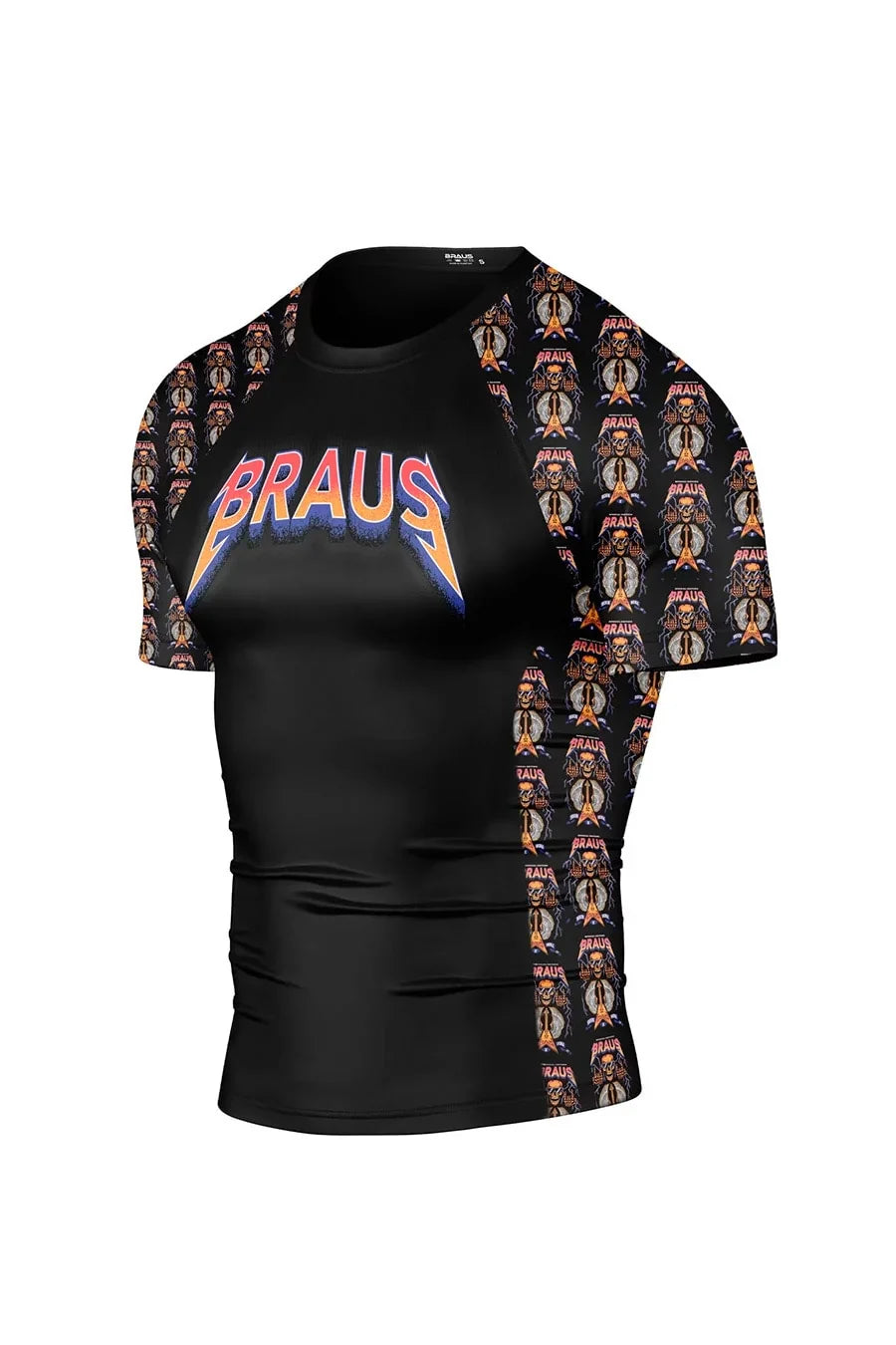 Rash Guard Rock and Roll Manga Corta