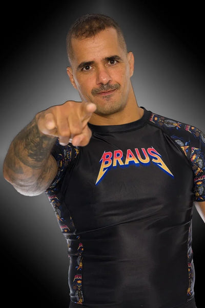 Rash Guard Rock and Roll Manga Corta
