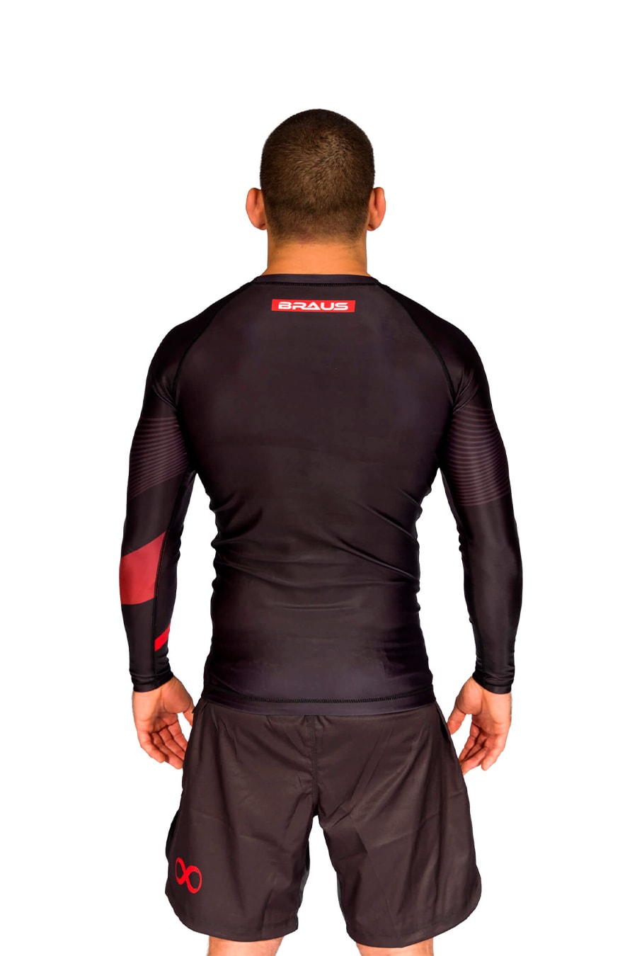 ADCC Rash Guard Manga Larga Negra