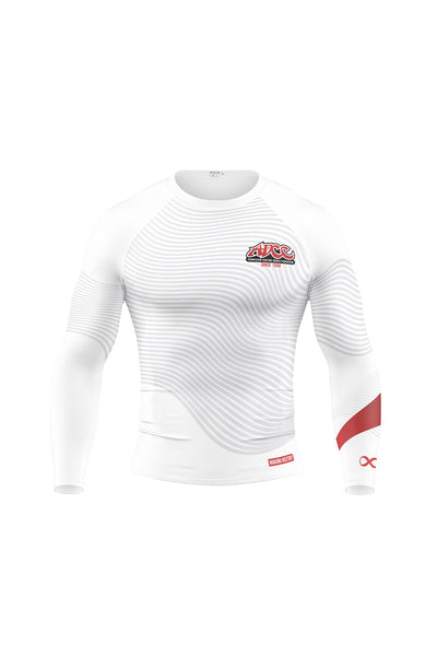 ADCC Rash Guard Manga Larga Blanca