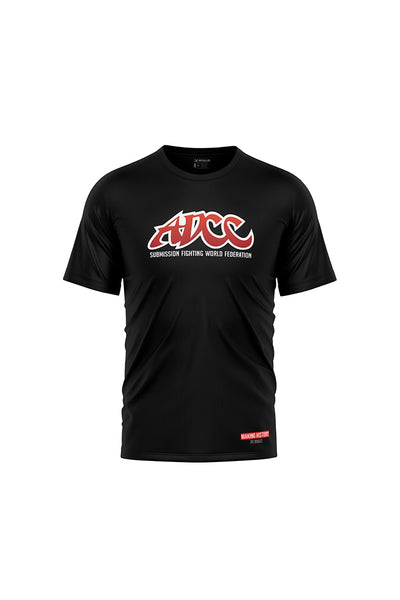ADCC Remera Logo Negra Unisex Braus