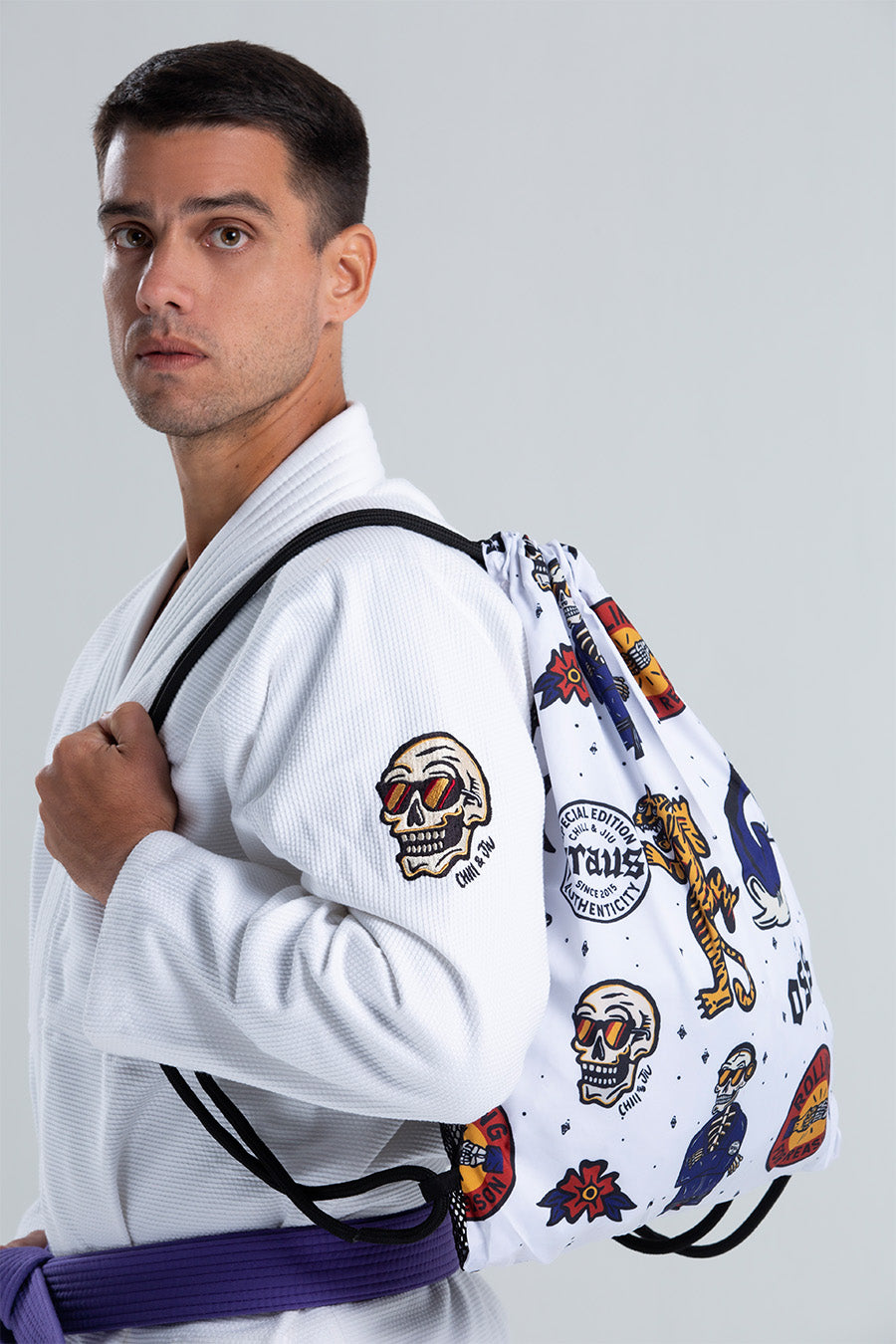 Chill & Jiu Jiu Jitsu Gi Blanco