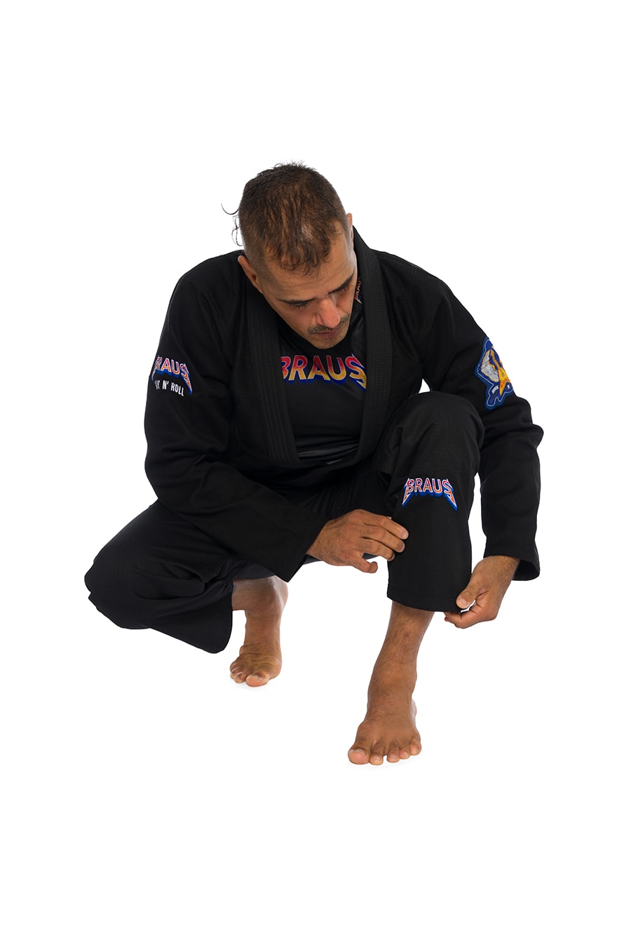 Rock & Roll Jiu Jitsu Gi Negro