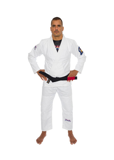 Rock & Roll Jiu Jitsu Gi Blanco Braus