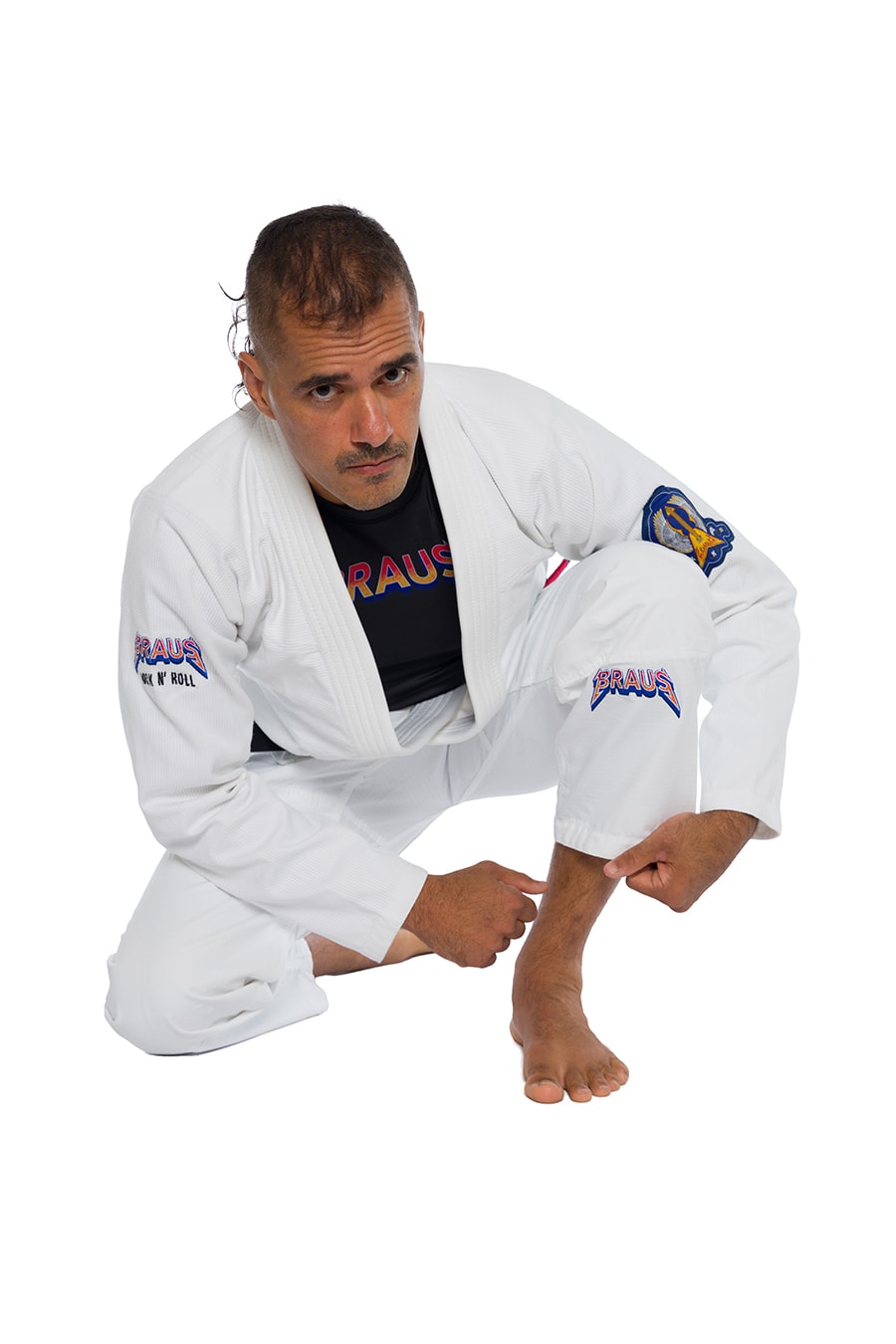 Rock & Roll Jiu Jitsu Gi Blanco