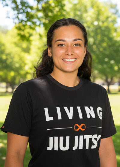 Remera Living Jiu Jitsu Negra Unisex Braus