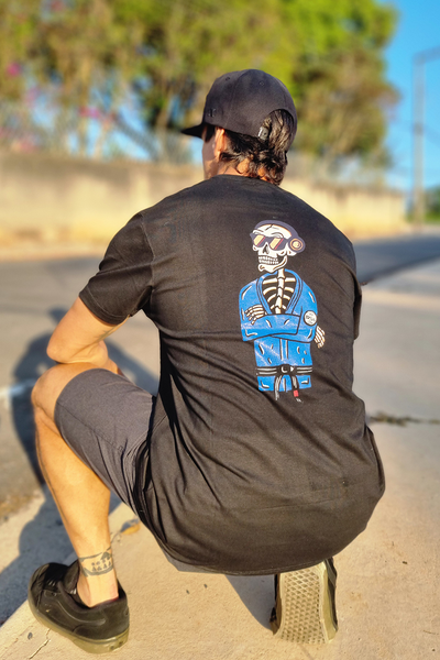 Remera Skeleton Jiu-Jitsu Unisex