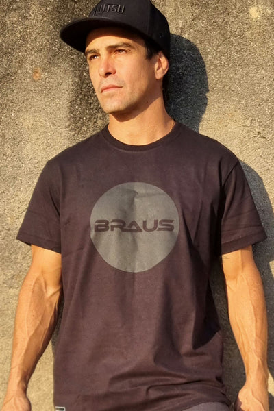 Remera All Black Jiu-Jitsu Unisex Braus