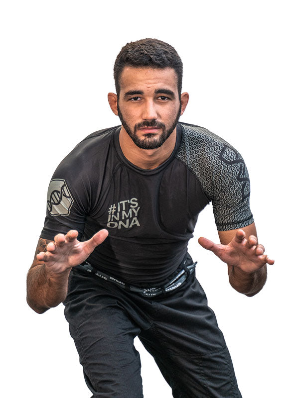 Rash Guard BRAUS DNA No Gi Manga Corta Negro