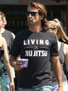 Remera Living Jiu Jitsu Negra Unisex