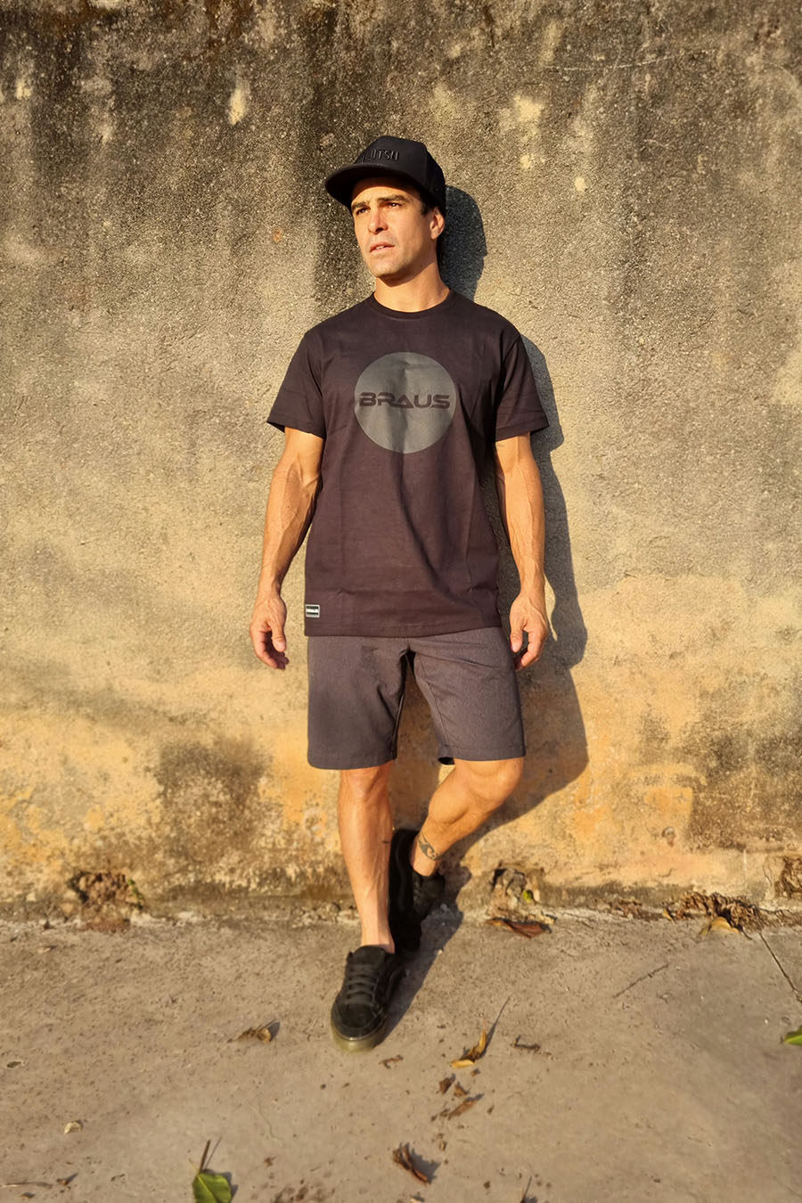 Remera All Black Jiu-Jitsu Unisex