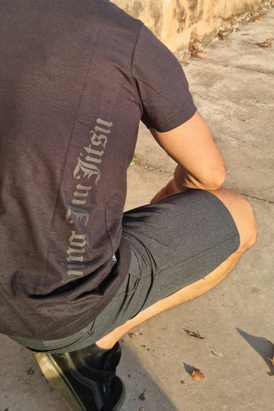 Remera All Black Jiu-Jitsu Unisex Braus
