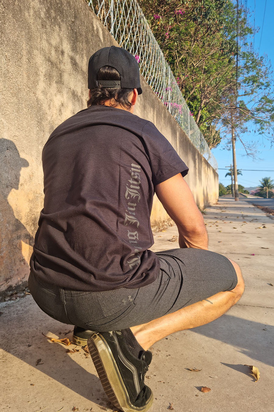 Remera All Black Jiu-Jitsu Unisex