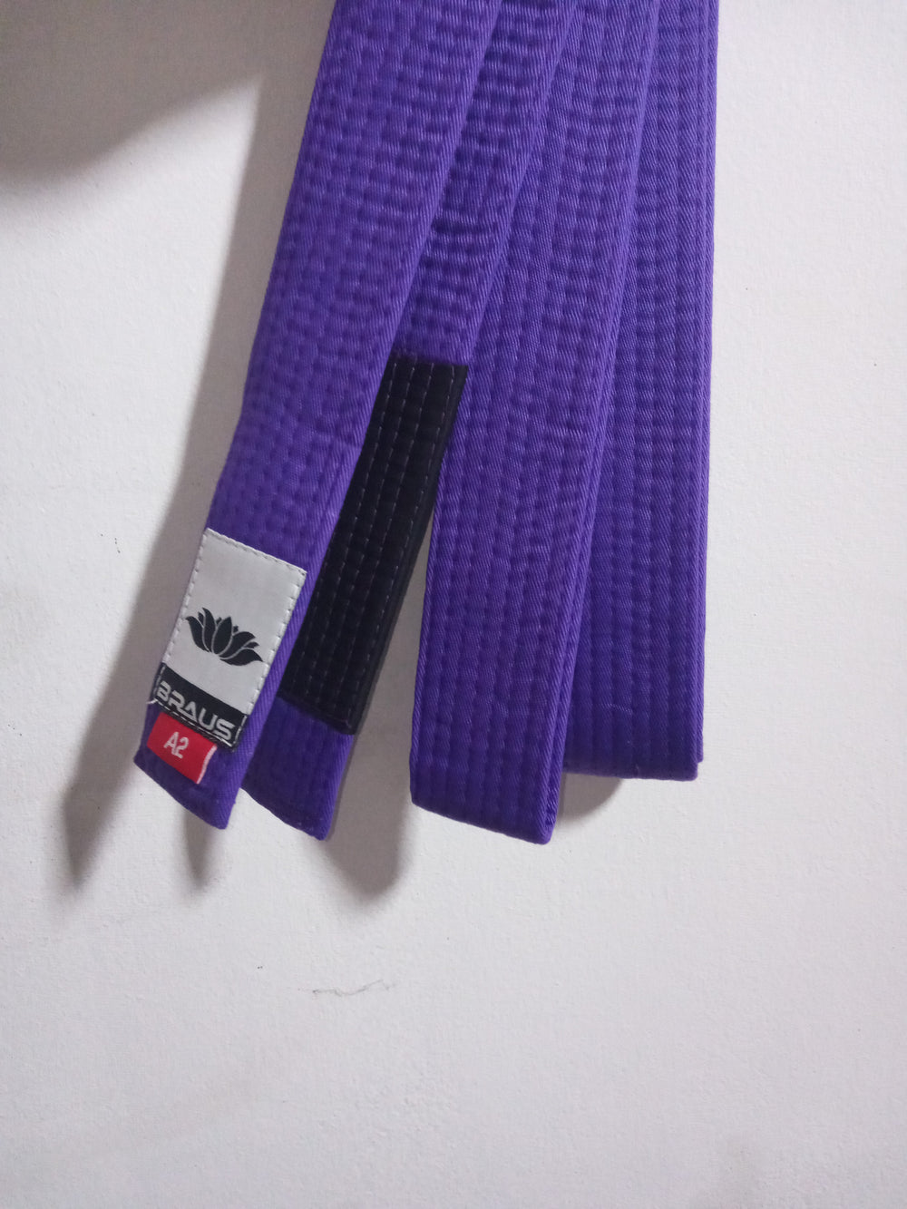 Cinturon Jiu Jitsu Oficial Lotus Club BRAUS - Edicion Especial